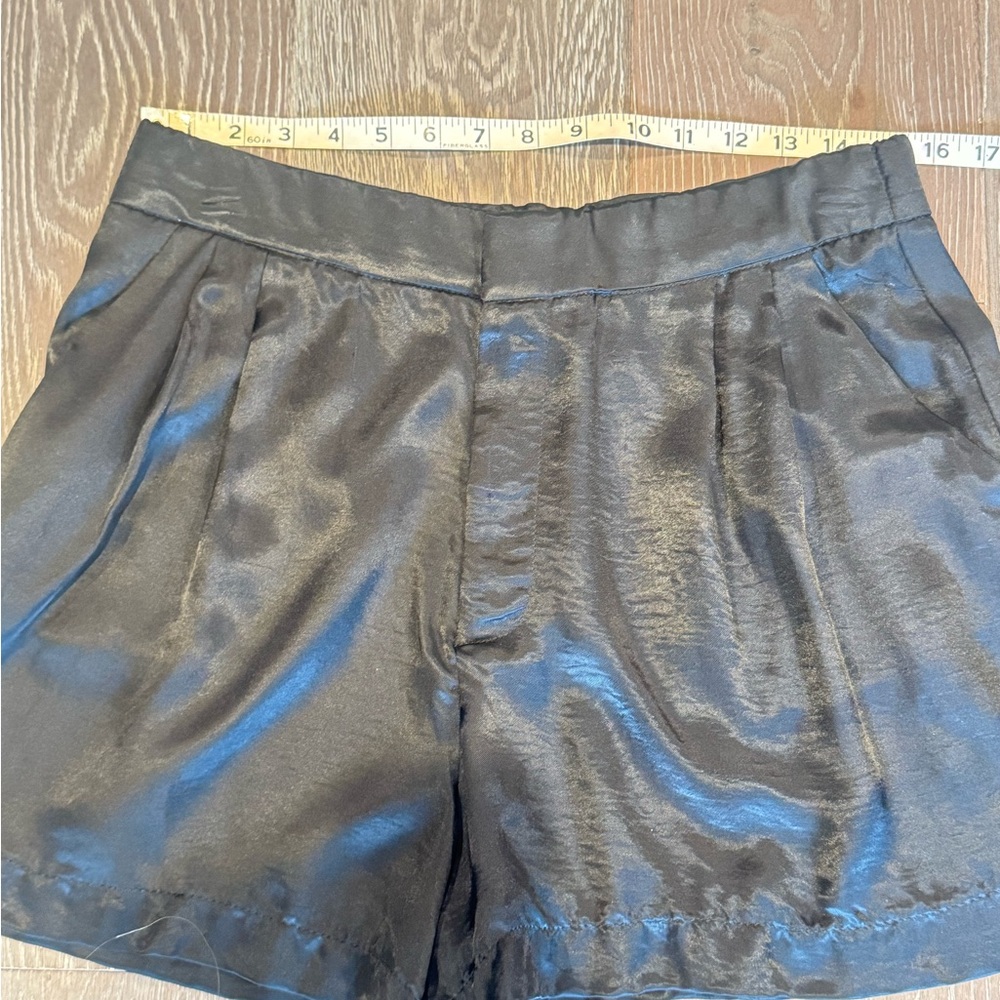 Zara High Waist Black Women's Shorts - Picture 5 of 10